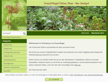 Tablet Screenshot of dreschflegel-shop.de